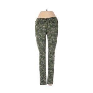 Rag & Bone JEAN Skinny Camo Green Digital Print Jeans Women’s Sz 24 Made in USA